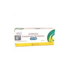 Letrozol 2,5 mg 30 Comprimidos Recubiertos