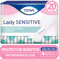 Lady Sensitive Tena x 20 Toallas Diarias