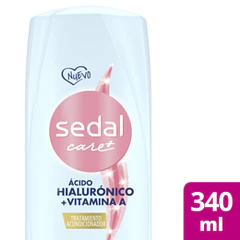 Sedal, Acondicionador Ácido Hialurónico y Vit A 340 ml