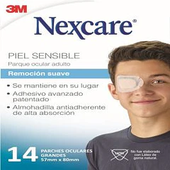 Nexcare Parche Ocular Adultos x 14 Und