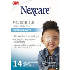 Nexcare Parche Ocular Niños x 14 Und