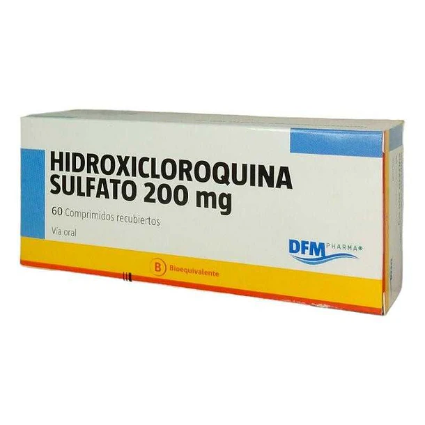 Hidroxicloroquina Sulfato 200 mg x 60 Comprimidos Difem 