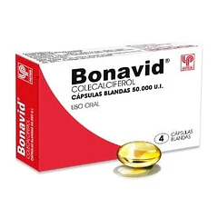 Bonavid 50.000 UI x 4 Cápsulas Blandas