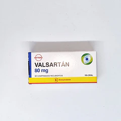Valsartan 80 mg  x30 Comprimidos