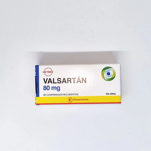 Valsartan 80 mg  x30 Comprimidos 