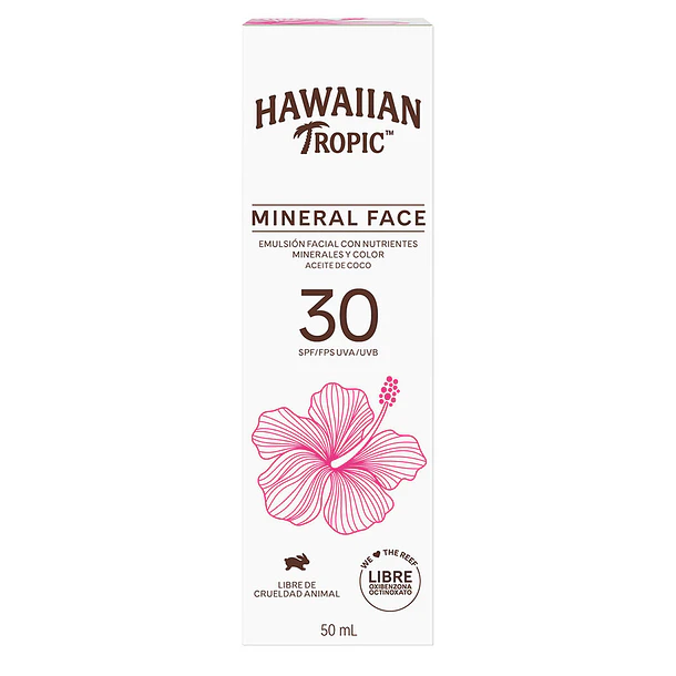 Hawaiian Tropic Protector Solar Facial Mineral Milk 30 FPS 50ml 