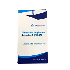 FLUTICASONA PROPIONATO/ SALMETEROL 250/25 x 120 DOSIS