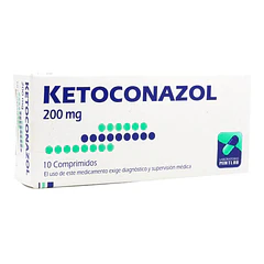 Ketoconazol 200mg x 10 Comprimidos Mintlab