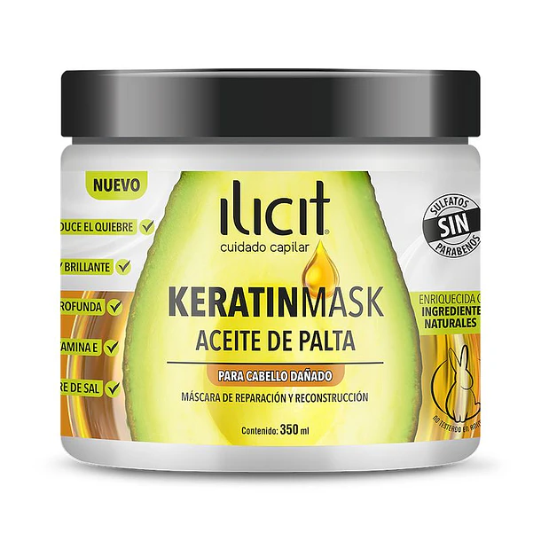 Ilicit Keratinmask Aceite de Palta 