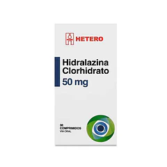 HIDRALAZINA 50 MG x 30 COMPRIMIDOS