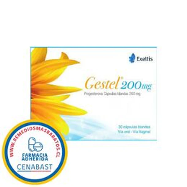 Gestel 200mg x 30 Cápsulas Blandas 