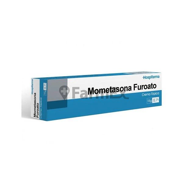 Mometasona Furoato 0,1% Crema Tópica 15 Gramos 