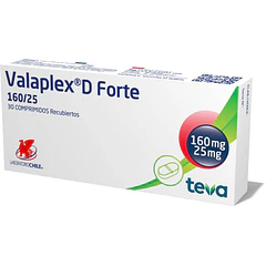 Valaplex-D Forte 160/25 x 30 Comprimidos