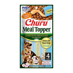 Churu Meal Topper Dog Chicken Cheese x 4 Unidades
