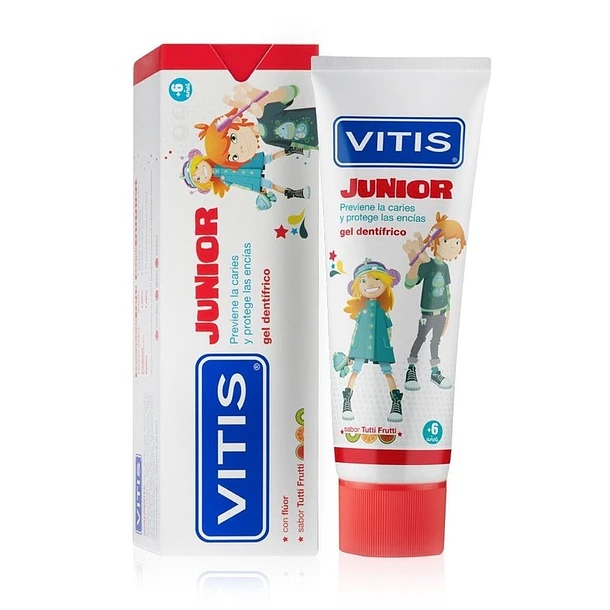 Vitis Pasta Gel Junior x 75 ml 
