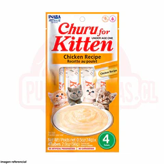 Churu For Kitten Chicken Recipe x 4 Un-Sachet