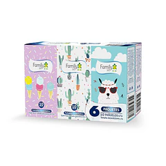Set Pañuelo Family x 6