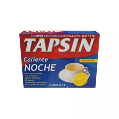 Tapsin Caliente Noche Sbres x 6 Unidades