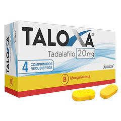 Taloxa 20mg x 4 Comprimidos