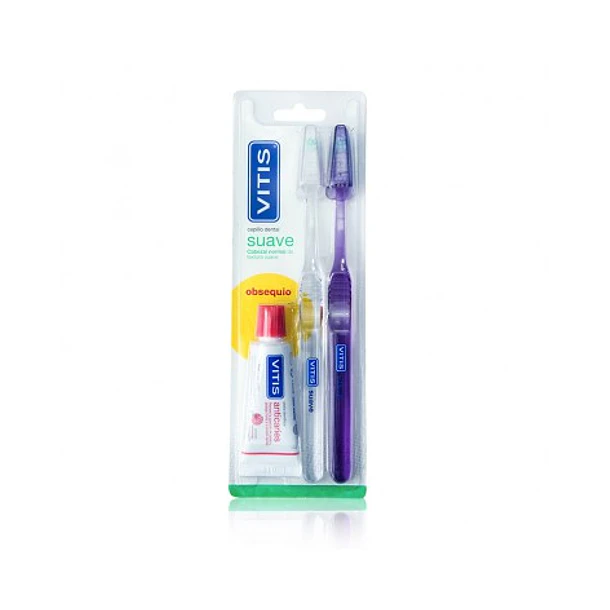 Vitis Duplo Cepillos Suave x 2 + Past 