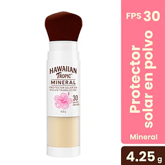 Hawaiian Tropic Mineral Prot.solar en Polvo Traslucido SPF/FPS 30 UVA/UVB 4,25g