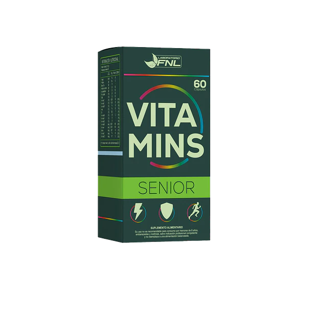 Vitamins Senior 60 Cápsulas FNL 