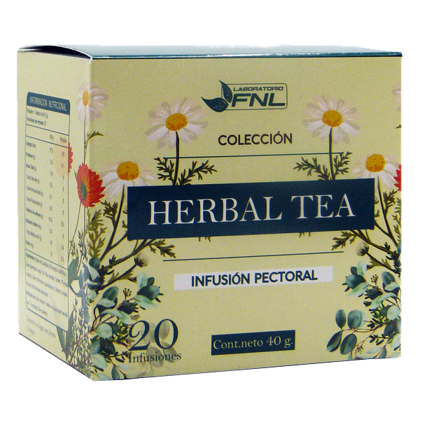 Herbal Tea Pectoral (Eucaliptus) 20 Infuciones- Contenido Neto 40g 