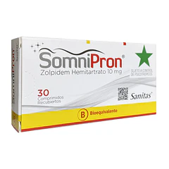 Somnipron 10 mg x 30 Comprimidos