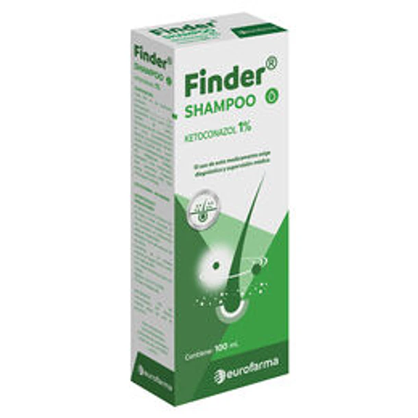 Finder 1% Shampoo 100 ml (Ketoconazol) 