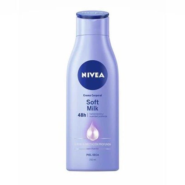 Nivea Body Milk Soft Piel Seca x 250 ml 