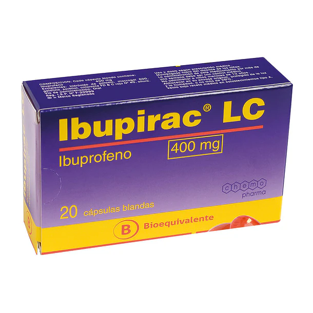 Ibupirac Lc Cap 400 mg x 10 (Be) 