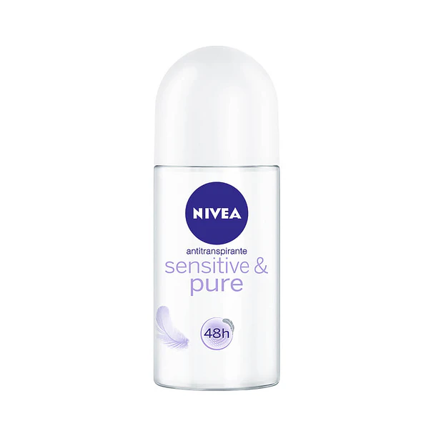 Nivea Desodorante Roll On Pure & Sensitive 50 ml 