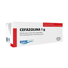 Cefazolina 1 Gr X 10 Ampollas