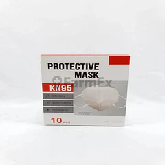 Mascarilla kn95 Blanca x  10 unidades
