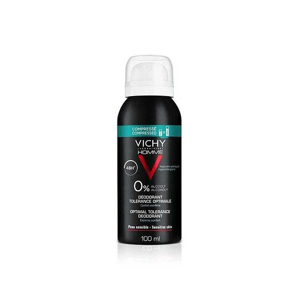 Vichy Hombre Desodorante Tolerancia Optima x 100  ml Spray 