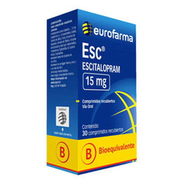 Esc 15 mg x 30 Comprimidos 
