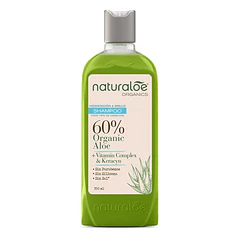 Naturaloe Organics Set Hidratación y Brillo Shampoo Frasco 350