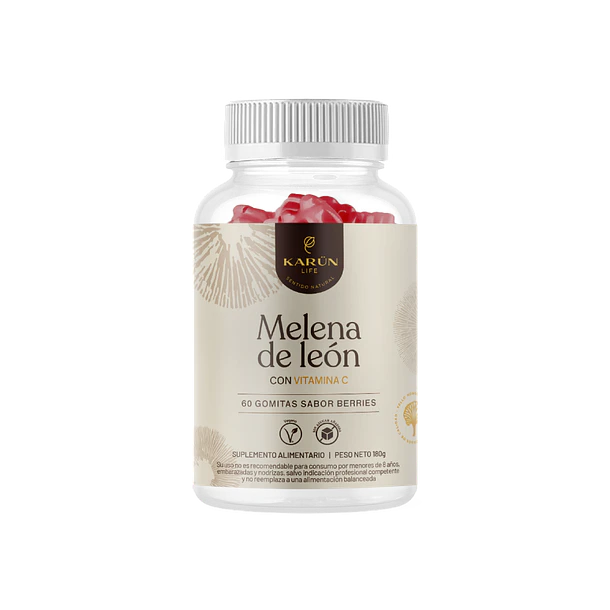 Melena de León x 60 Gomitas Karun Life 