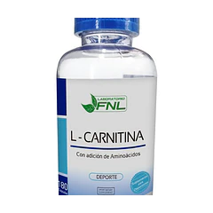 L-Carnitina x 180 Cápsulas Lab FNL