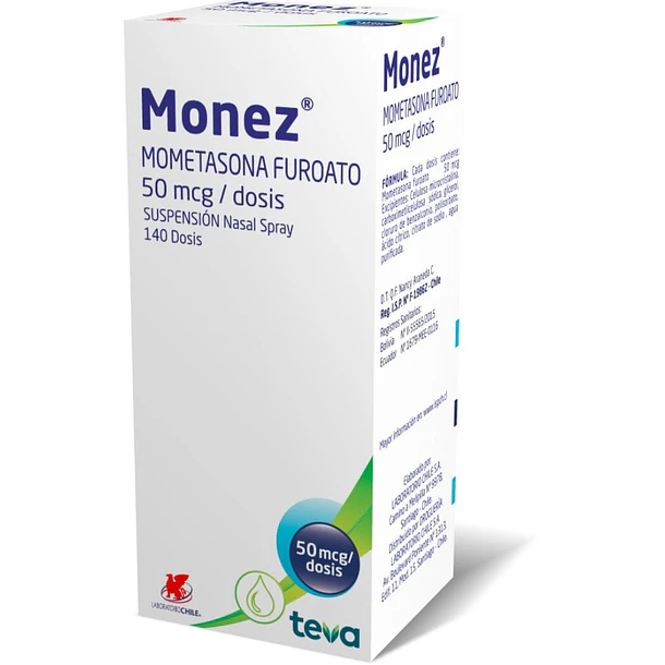 CENABAST - Monez Spray Nasal 50 mcg x 140 Dss 