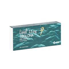CENABAST - Livial 2,5 mg 28 Comprimidos (Tibolona)