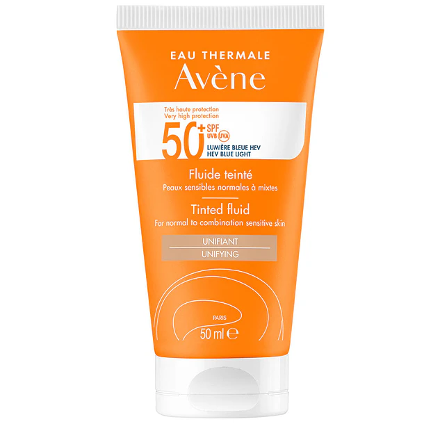 Avene Protector Solar SPF50+ Ult.fluido Oil Control P/Mixta-Grasa con Color 50ml 