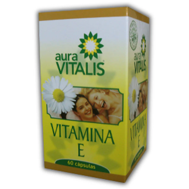 Vitamina e x 60 Cápsulas Aura 