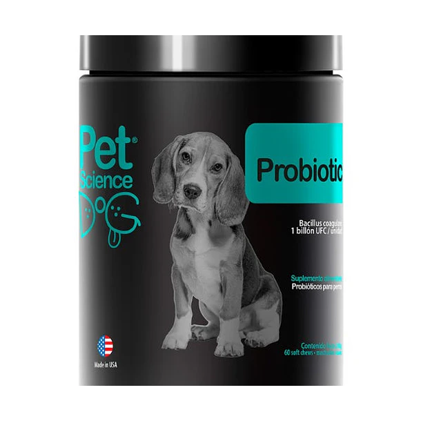 Probiotic x 60 Comprimidos Masticlables Pet Science 
