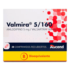 Valmira 5/160 mg x 28 Comprimidos