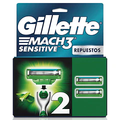 Gillette Mach 3 Sens Repto x 2