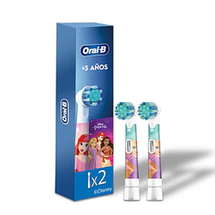 Oral B Cabezales de Repuesto Cepillo Electrico Disney Princess x 2 Und