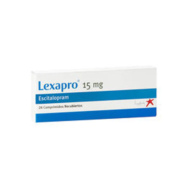 Lexapro 15mg.28comp. Recub. 