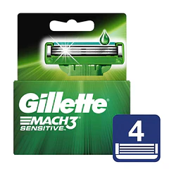 Gillette MACH3 Repuesto Sensitive x 4 Und