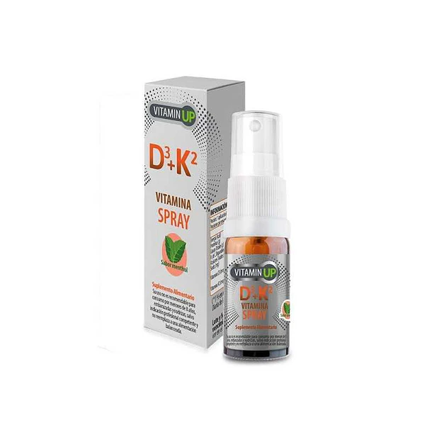Vitamin Up D3+K2 Spray Mentol x 10 ml 